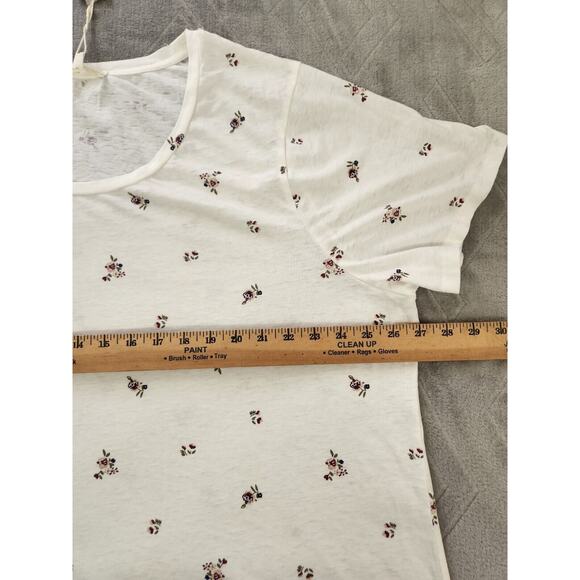 C&C California Tee Size 3X Short Sleeves Ditsy Floral - Picture 5 of 12